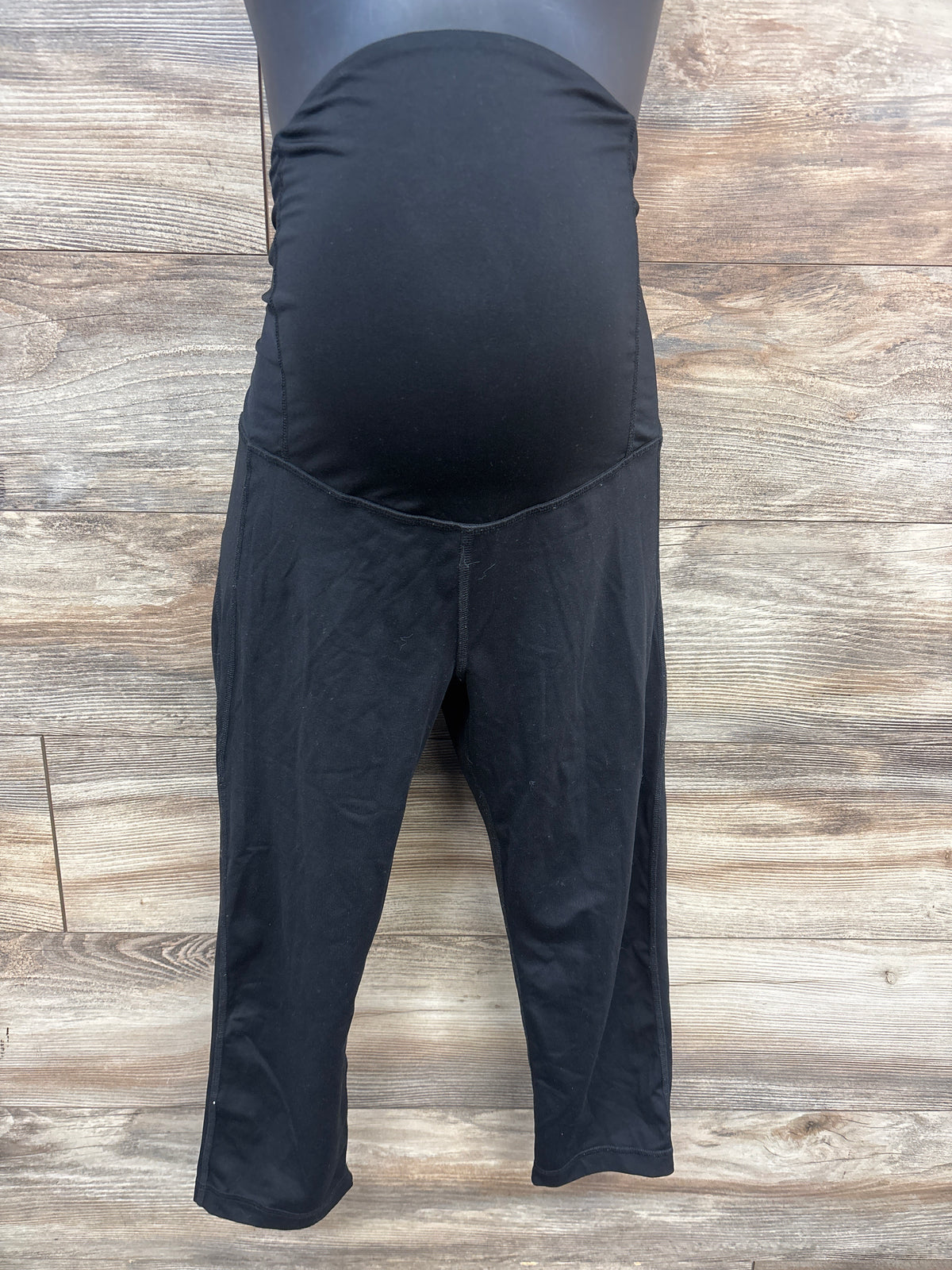 Isabel Maternity Capris Leggings Black sz Large