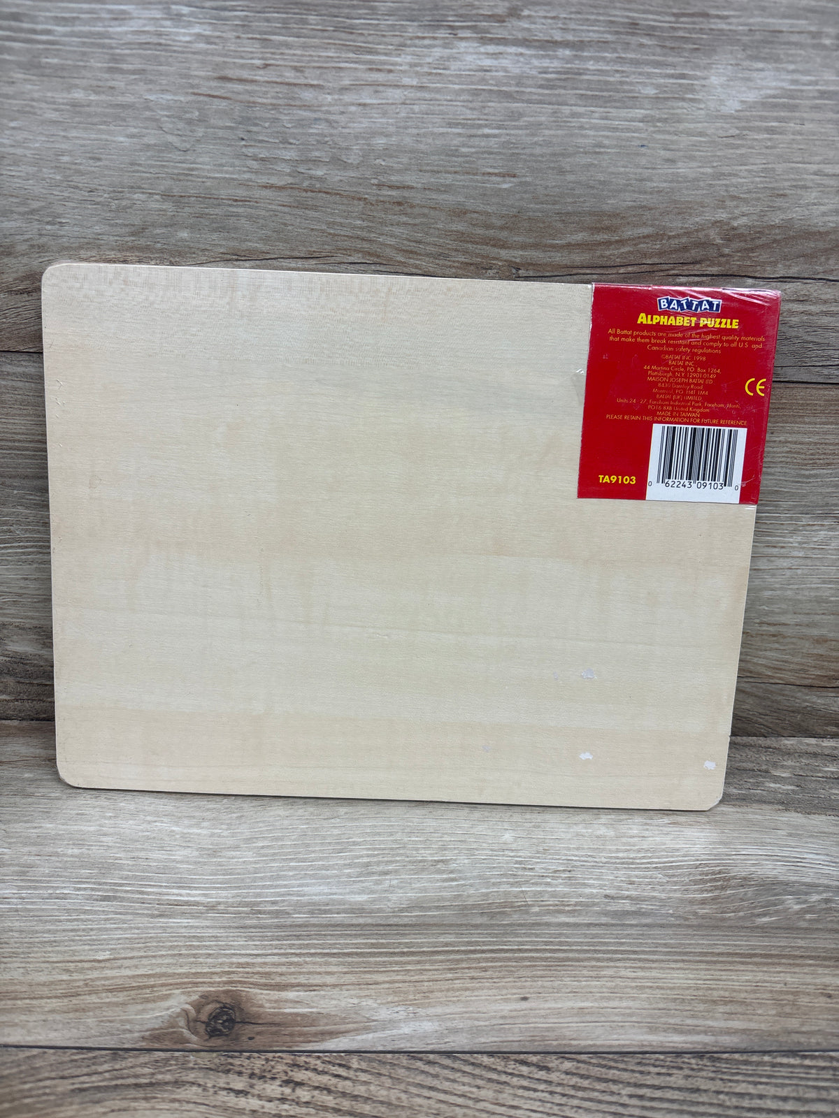NEW Battat Wooden Alphabet Puzzle
