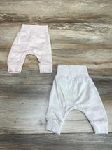 H&M 2pk Pants Pink sz Preemie