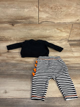 Cat & Jack 2pc Milk Monster Sweatshirt & Joggers Black sz 3-6m - Me n Mommy To Be