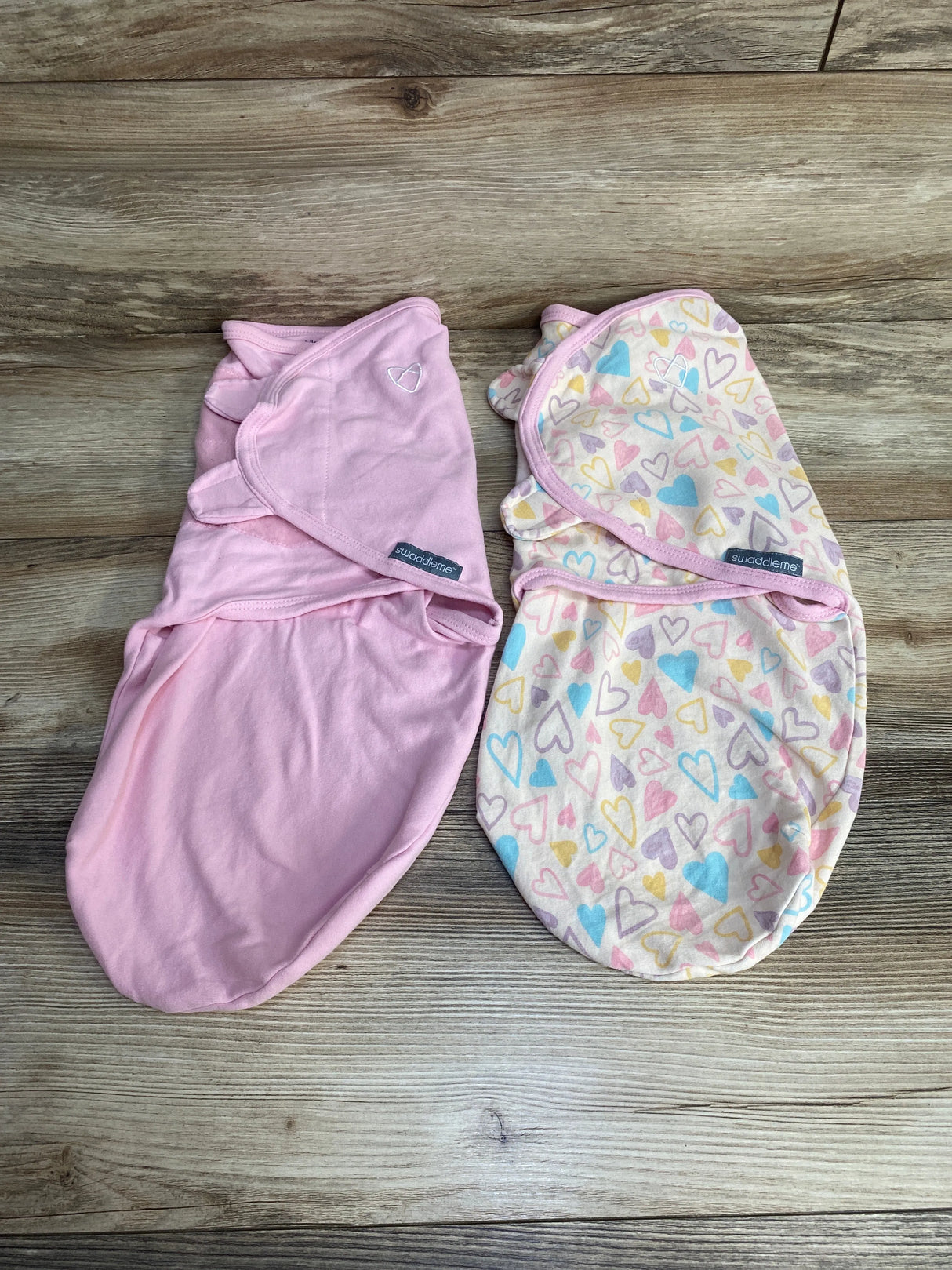 SwaddleMe 2pk Swaddle Wraps Pink sz 0-3m - Me n Mommy To Be