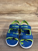 Disney Pixar Toy Story Double Strap Sandals Blue sz 9c