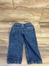 Cat & Jack Paperbag Waist Jeans Blue sz 2T