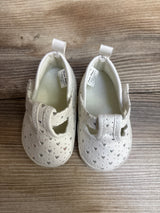 First Steps Mary Jane Soft Sole Shoes White sz 2c