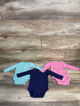 Simple Joys 3pc Bodysuits Pink sz 3-6m