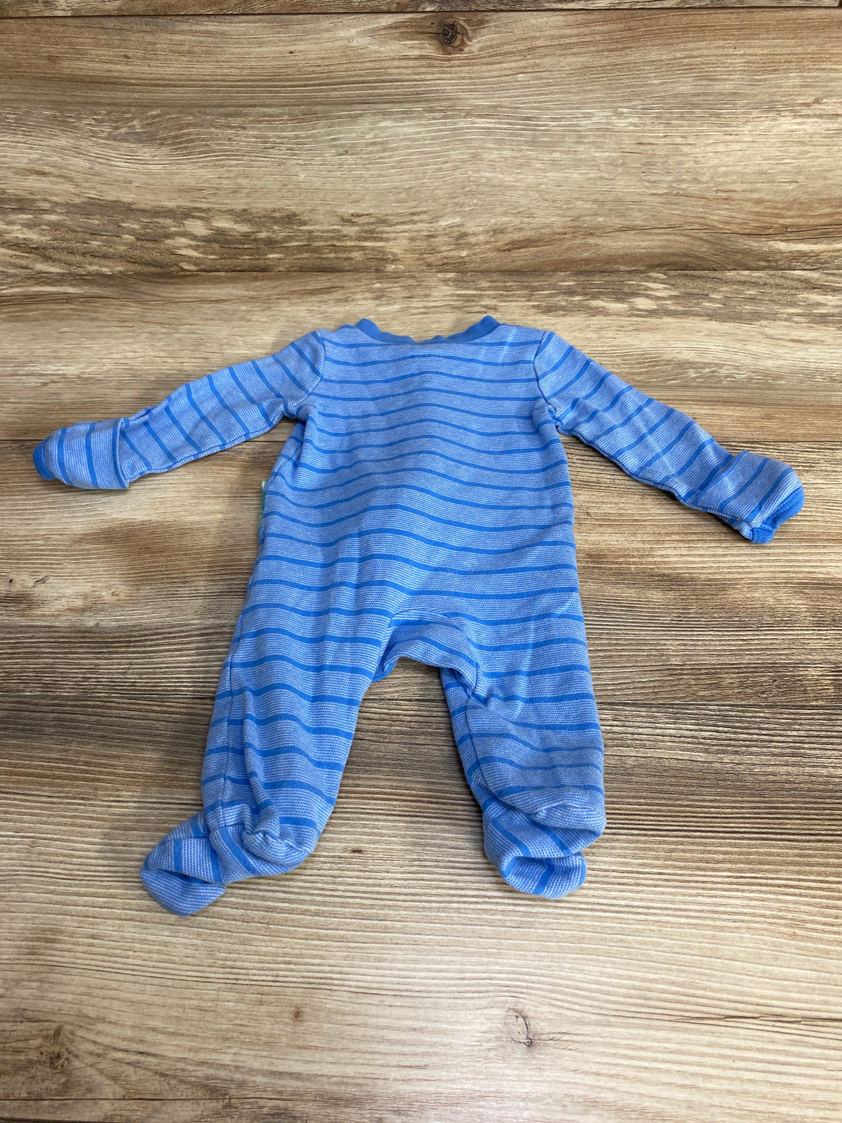 Just One You Striped Sleeper Blue sz Newborn