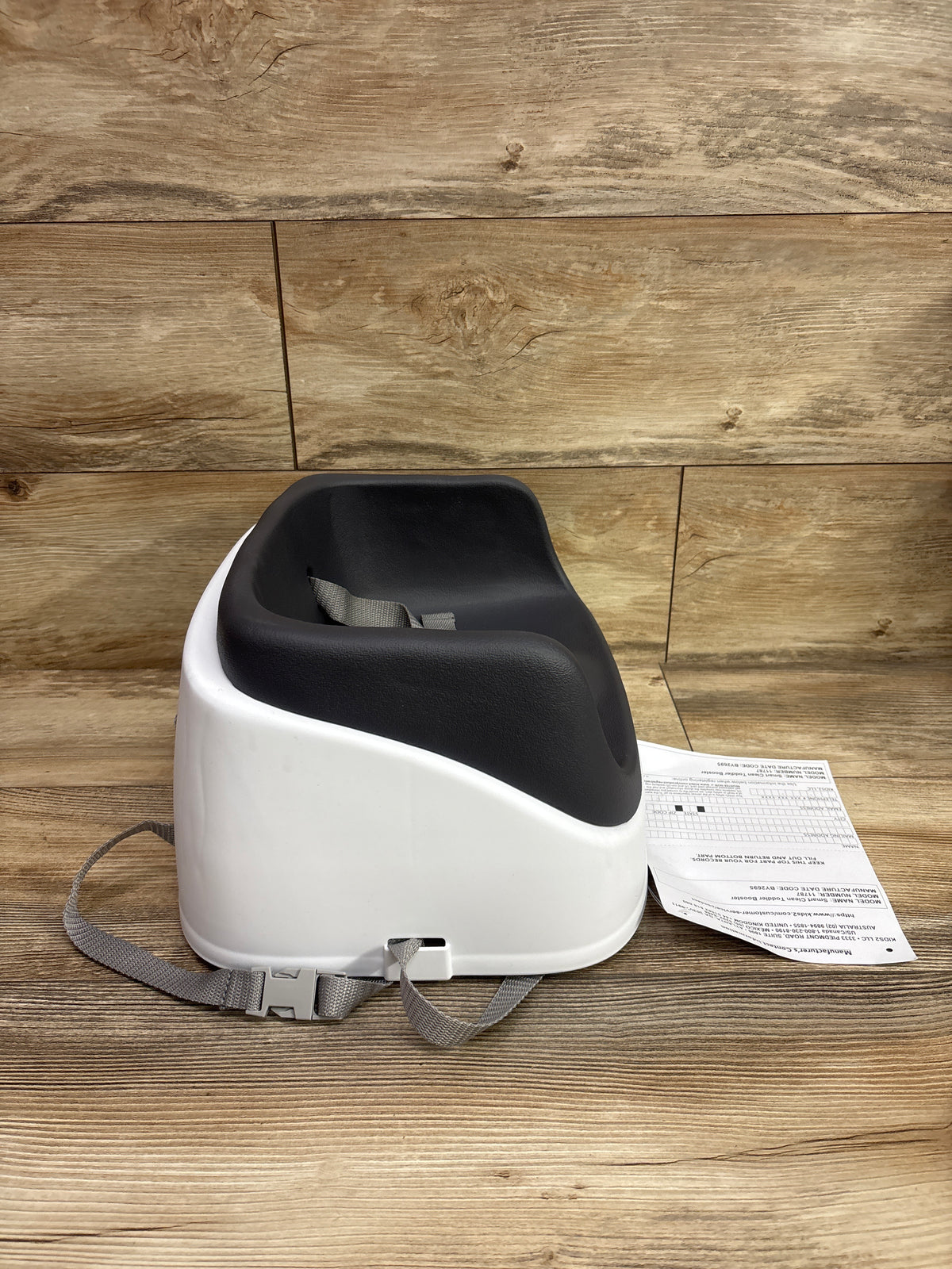 NEW Ingenuity SmartClean Toddler Booster Seat Grey
