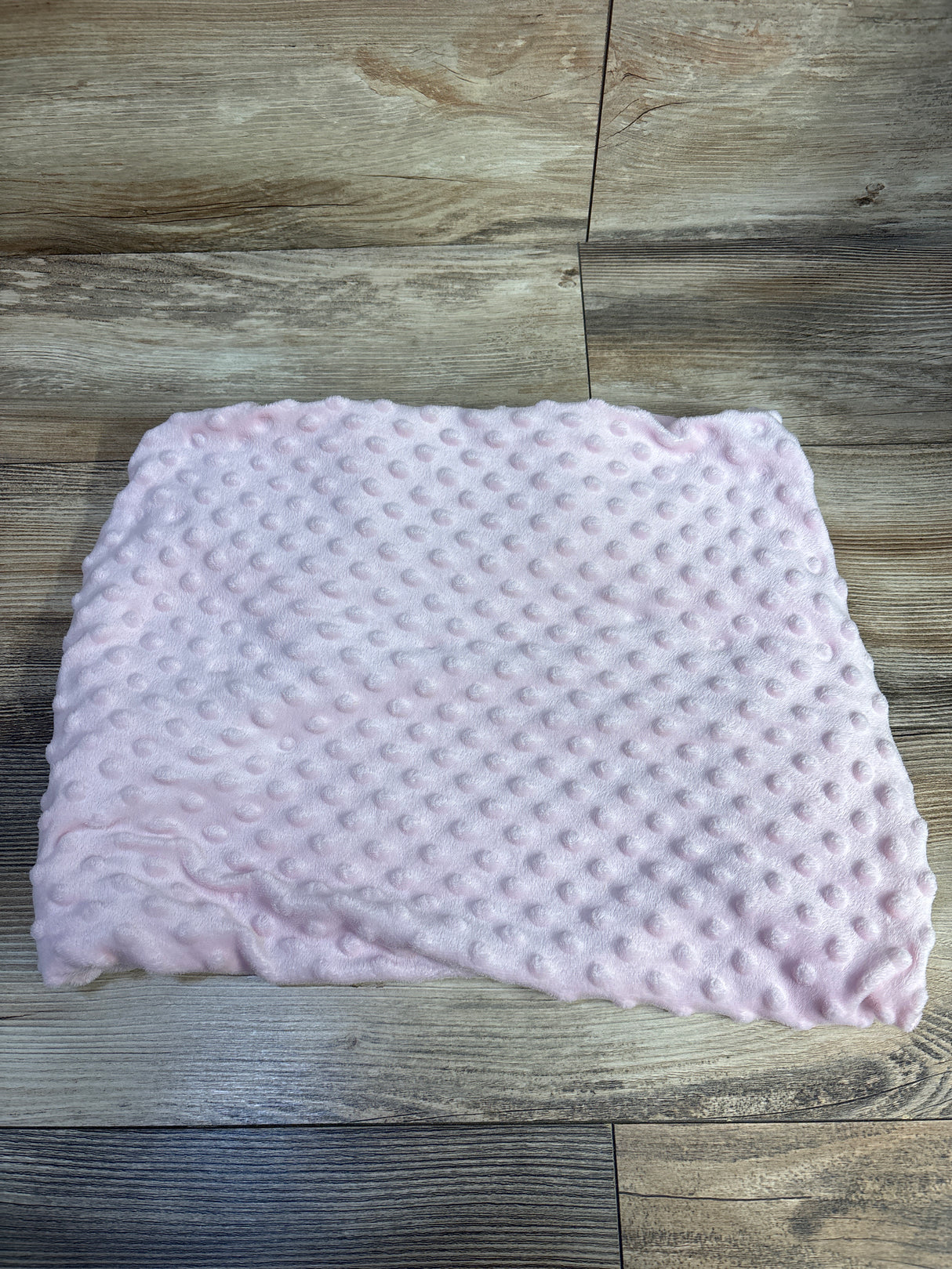 Minky Dot Plush Fitted Bassinet Sheet Pink