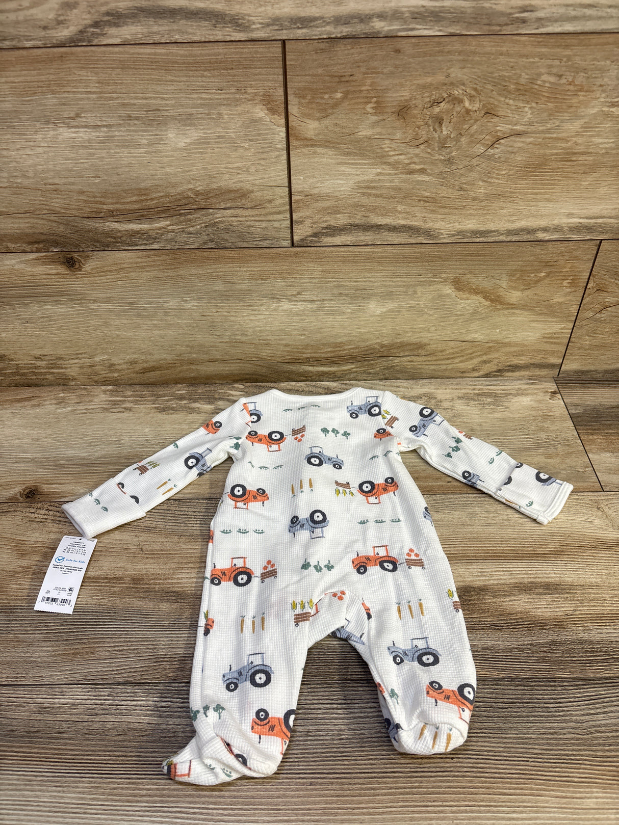 NEW Just One You Waffle Knit Sleeper White sz Newborn