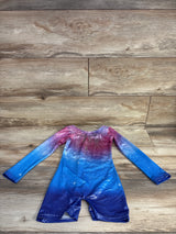 Long Sleeve Diamond Pink Gymnastics Biketard sz 5T