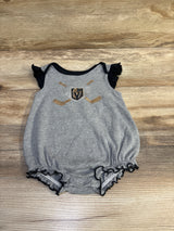 NHL Golden Knights Ruffle Creeper Grey sz 6/9m