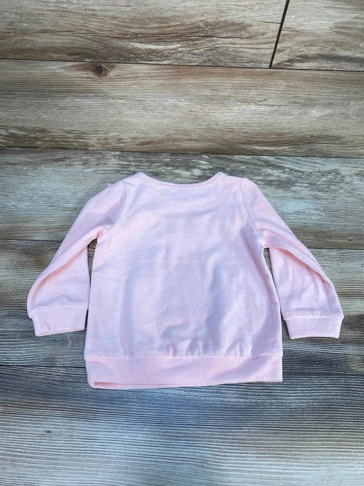 NEW First Impressions Velour Ruffle Top Pink sz 12m