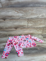2pc Dessert Pajama Set Pink sz 9-12m