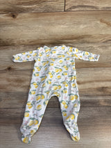 Nordstrom Lemon Print Sleeper White sz Newborn