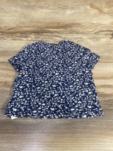 Old Navy Floral Shirt Blue sz 2T