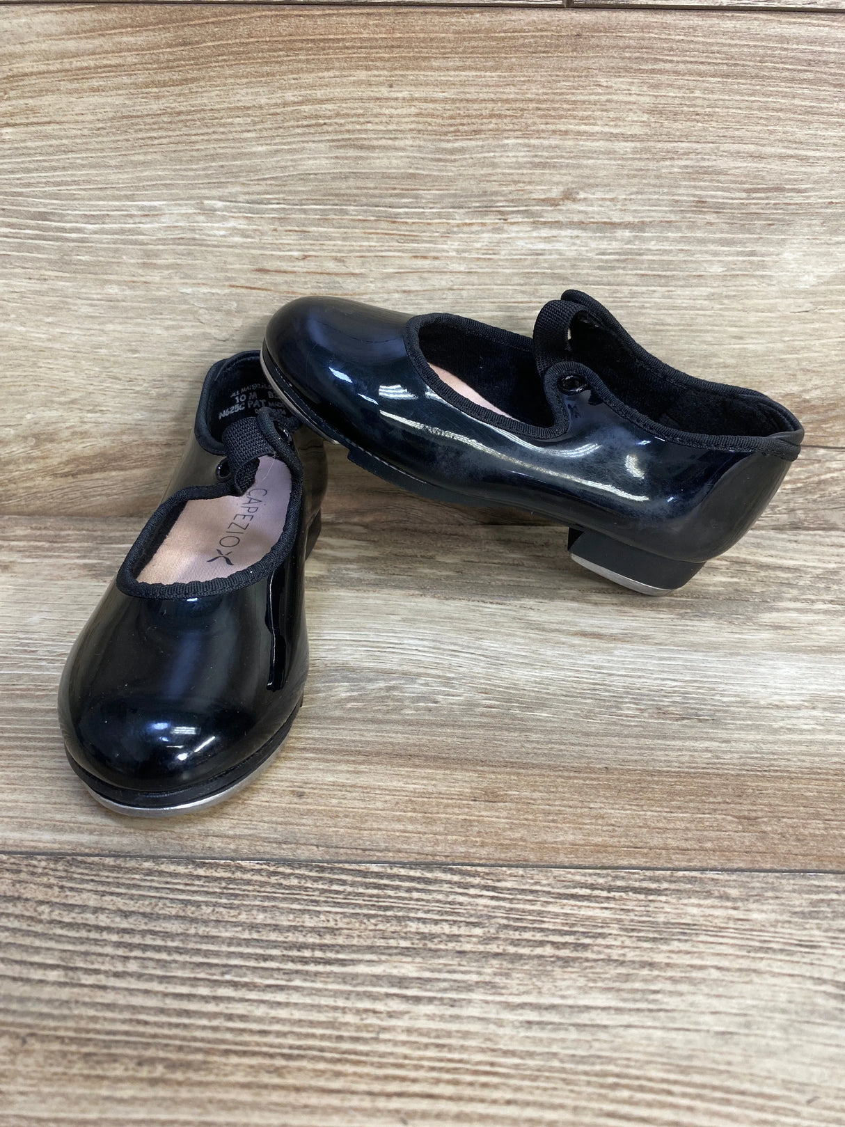 Capezio Jr. Tyette Tap Shoes Black sz 10c