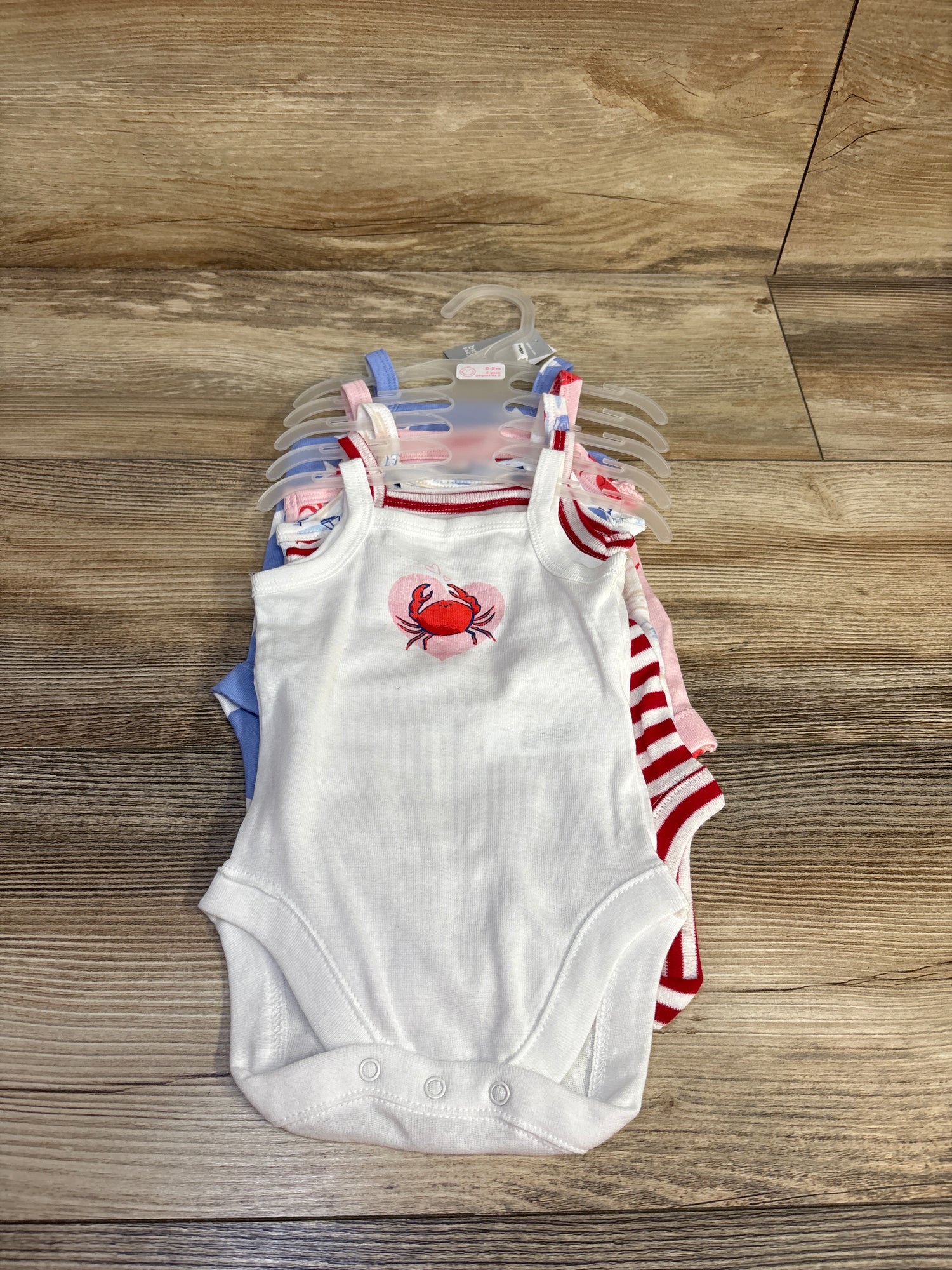 NEW Children's Place 5pk Bodysuit Set White sz 0-3m