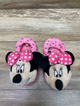 Disney Minnie Mouse Slippers Pink Sz 9c/10c