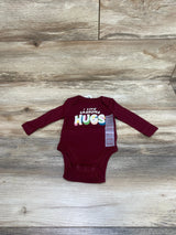 NEW Old Navy Grandma Hugs Maroon Bodysuit sz 0-3m