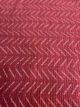 Itzy Ritzy Breastfeeding Boss - Muslin Swaddle Blanket in Rust Mudcloth