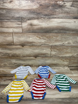 Baby Boden Striped 5 Pack Bodysuits sz Newborn