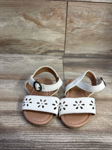 Old Navy Faux-Leather Sandals White sz 5c
