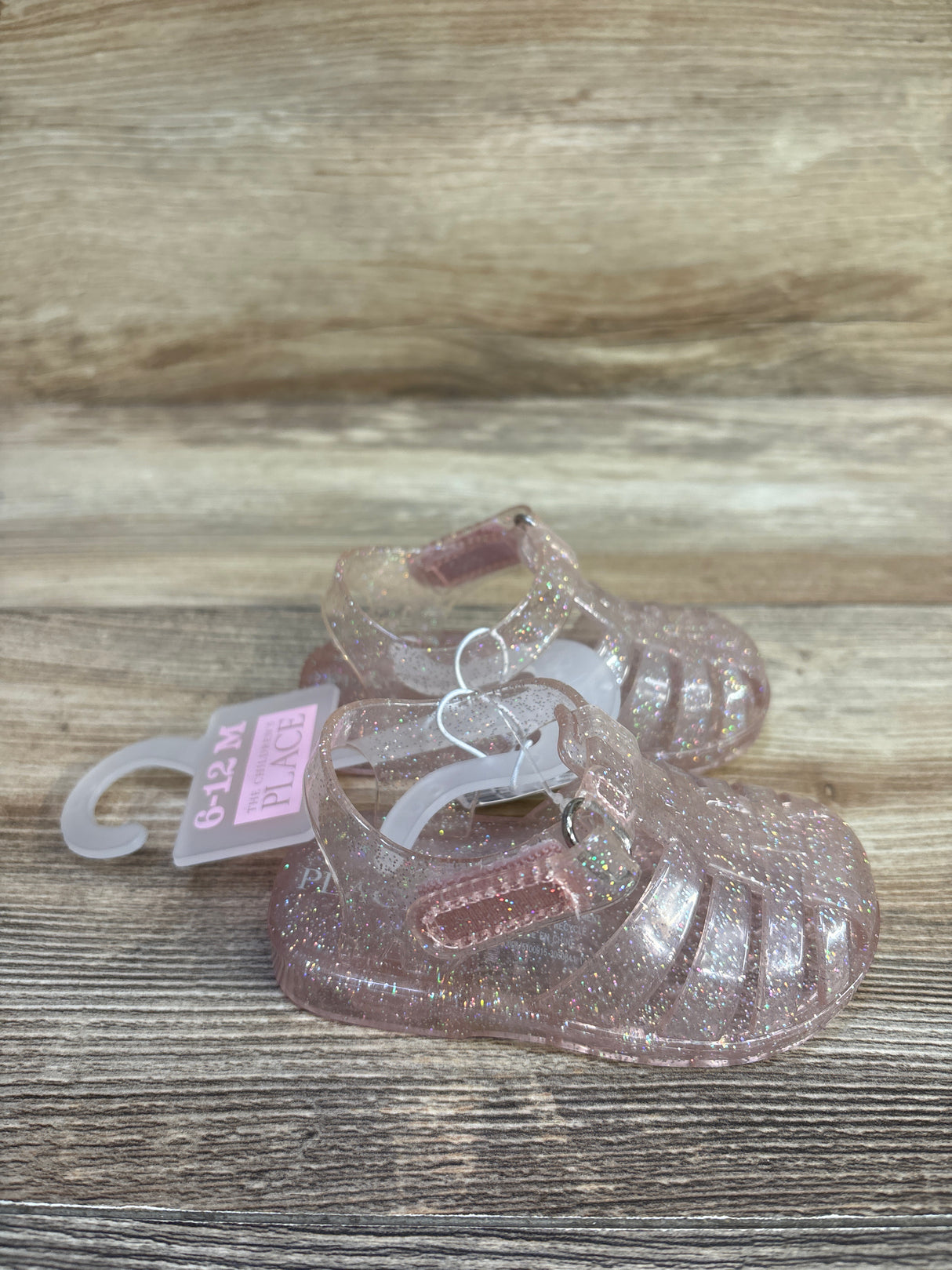 NEW Children's Place Jelly Fisherman Sandals Pink sz 6-12m
