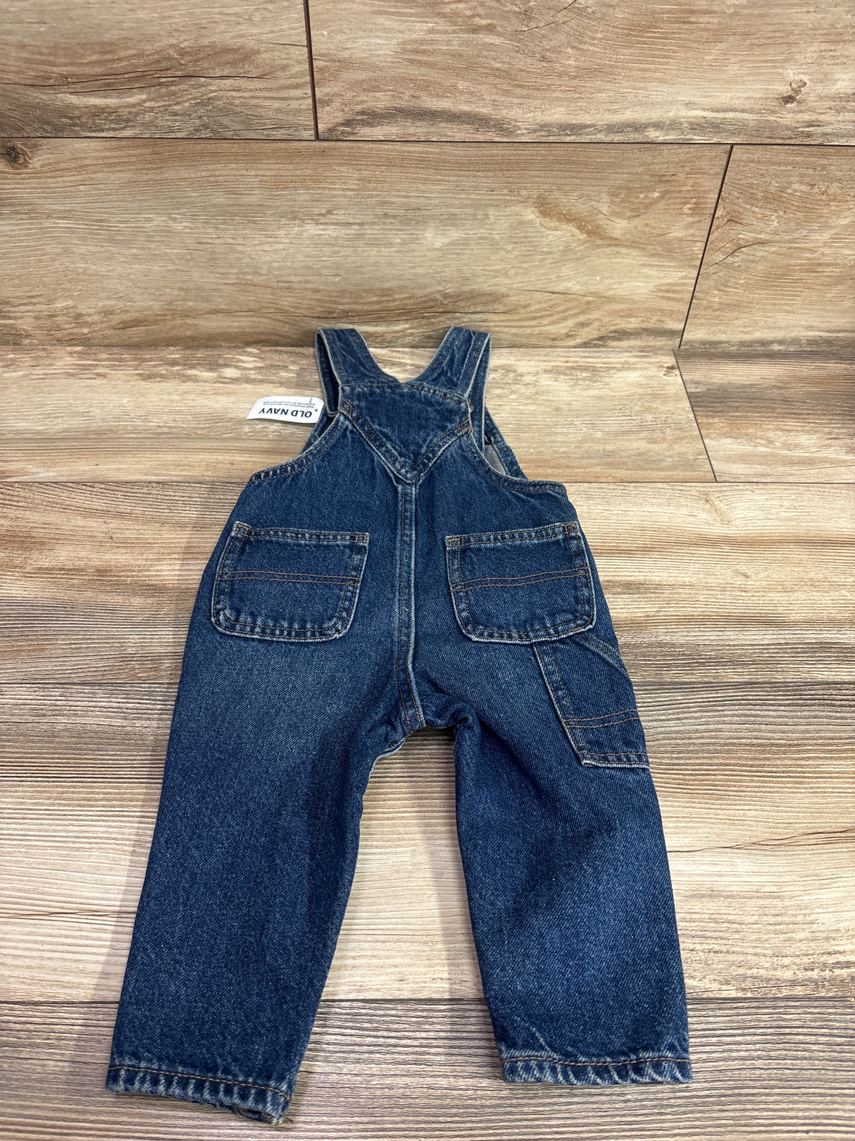 NEW Old Navy Workwear Denim Overalls Blue sz 12-18m