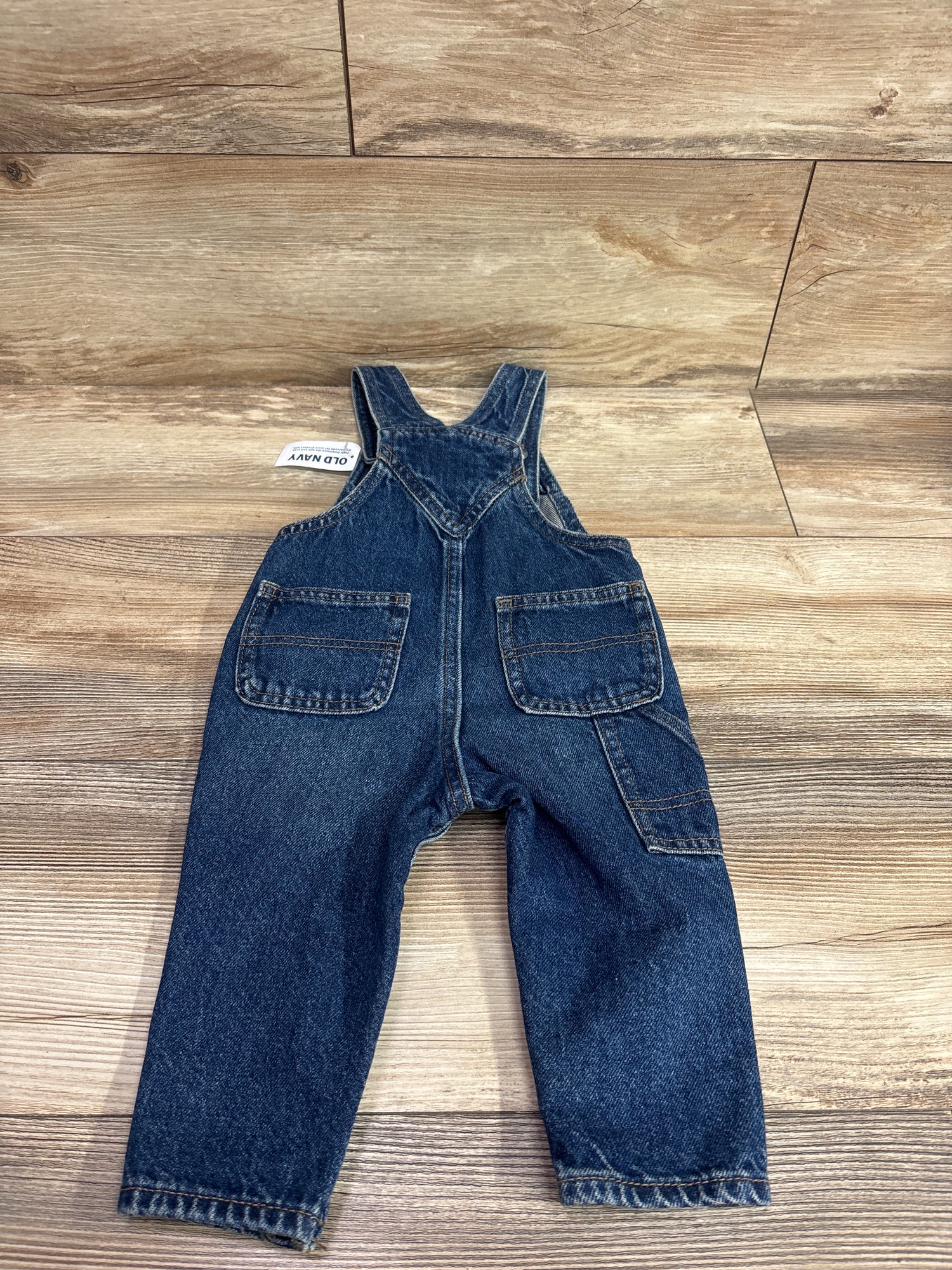 NEW Old Navy Workwear Denim Overalls Blue sz 12-18m