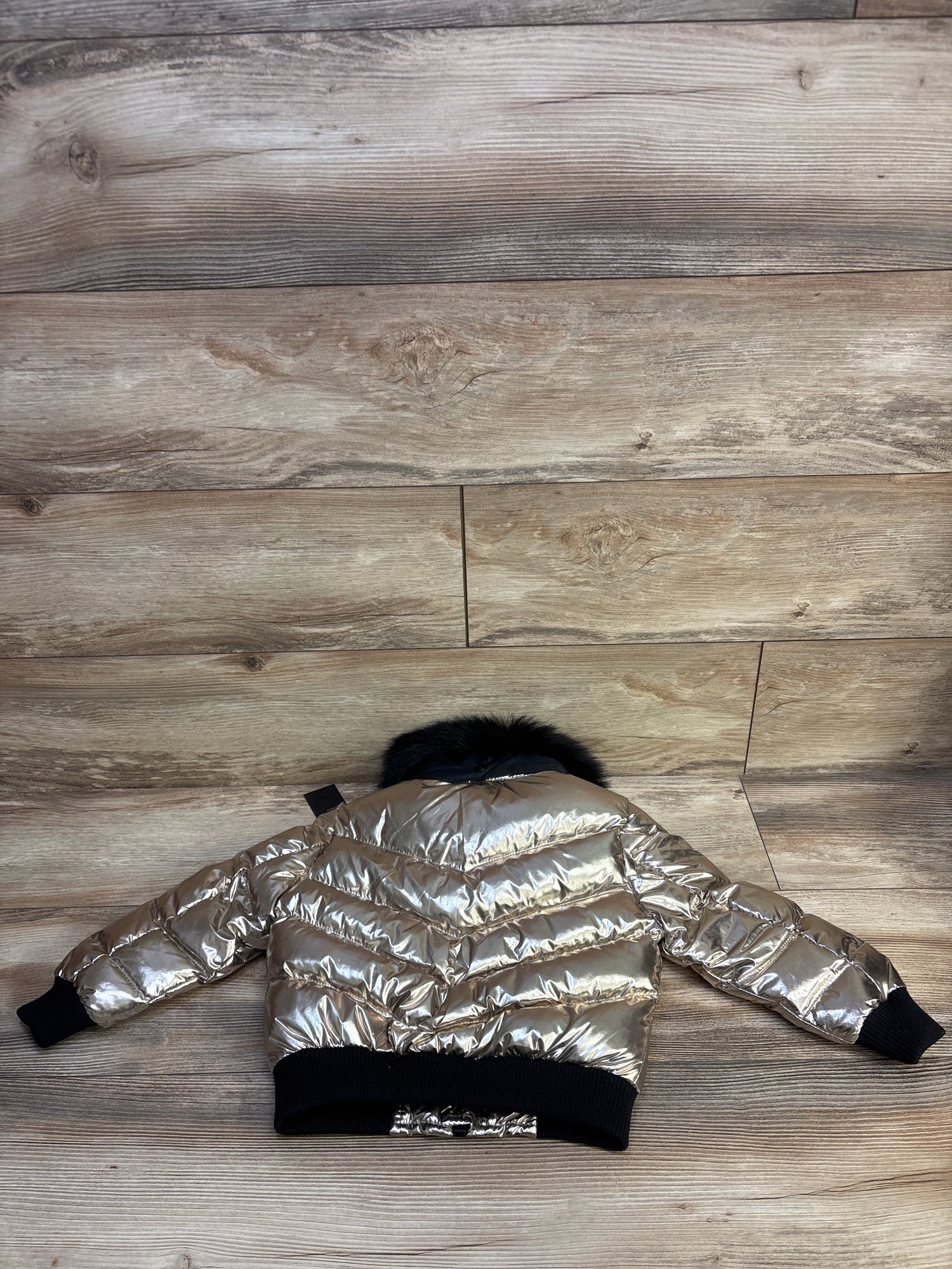 NEW Jordan Craig Flatbrush Bomber Jacket Gold sz 2T