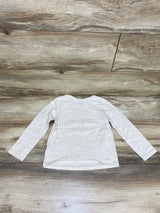 Cat & Jack Reindeer Shirt Oatmeal sz 5T