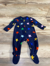Old Navy Star Print Blanket Sleeper Navy sz 6-9m