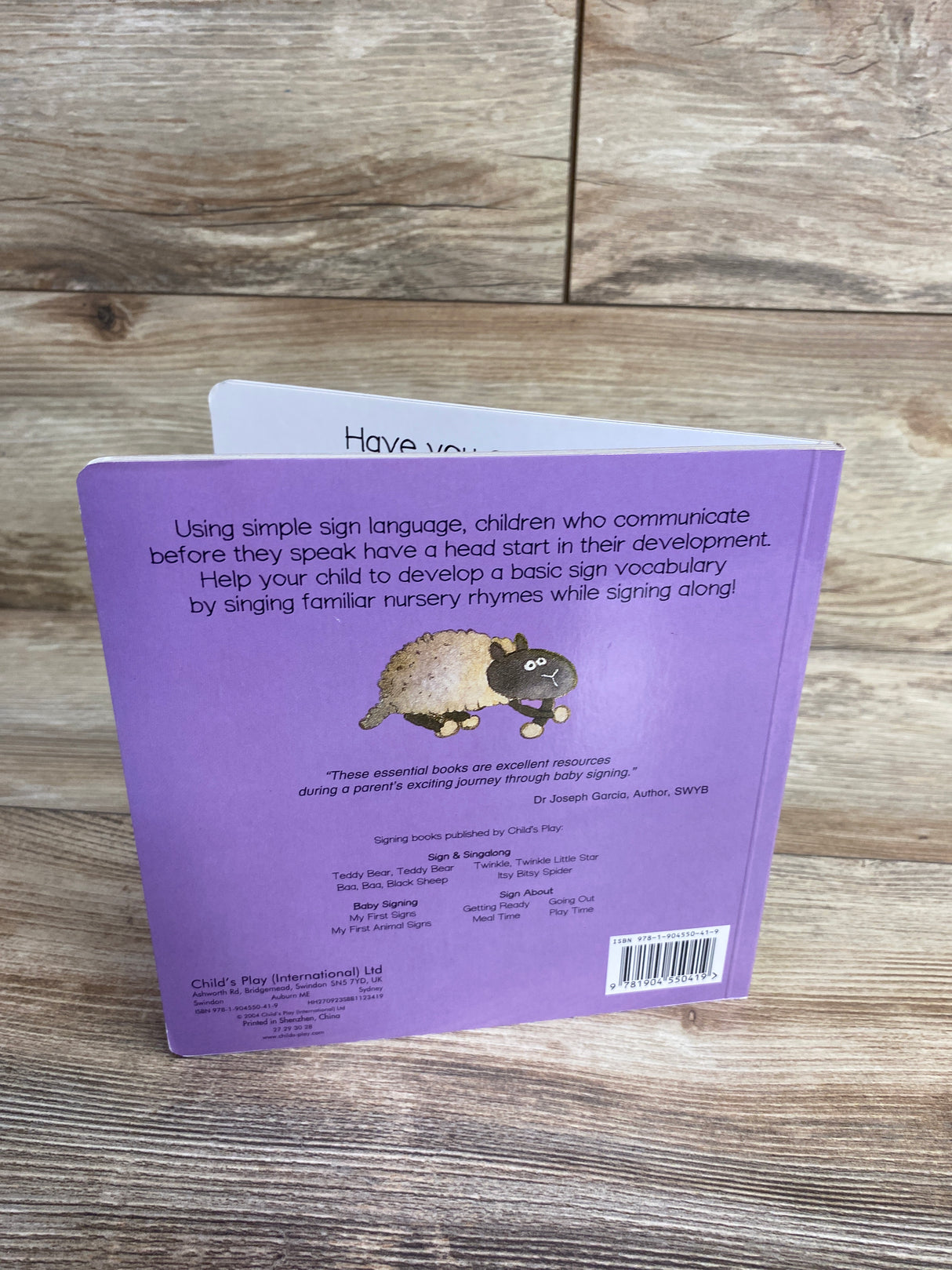 Sign and Sing Along: Baa Baa Black Sheep Board Book