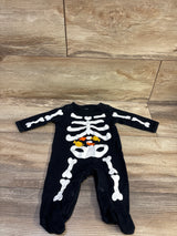Just One You Skeleton Coverall Black sz 3m
