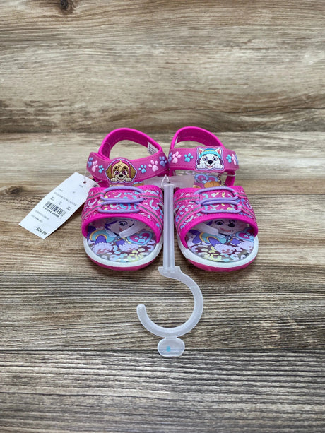 NEW Paw Patrol Adventure Ankle Strap Sandals Pink sz 9c - Me 'n Mommy To Be