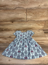 Member's Mark Pineapple Print Dress Light Blue sz 3T