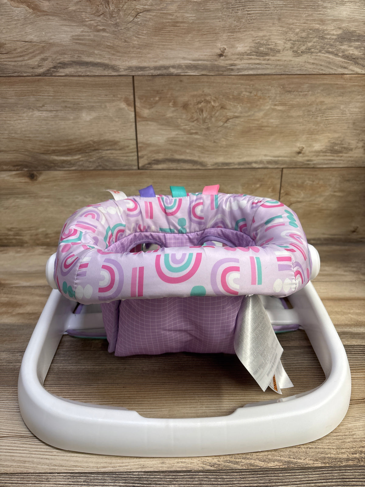 Bright Starts Learn-to-Sit 2-Position Floor Seat in Purple Paradise