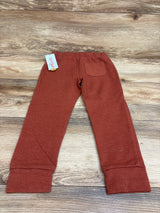 NEW Cat & Jack Ottoman Knit Joggers in Fiery Brown sz 4T