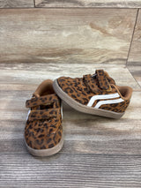 Cat & Jack Dakota Retro Court Sneakers Brown sz 7c