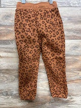 NEW Okie Dokie Brown Leopard Print Jogger Pant sz 4T