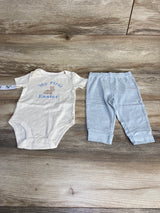 NEW Carter's 2pc My First Easter Bodysuit & Pants Cream sz 9m