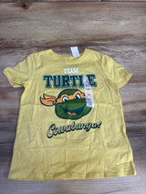 NEW Teenage Mutant Ninja Turtles Graphic T-Shirt Yellow sz 5T