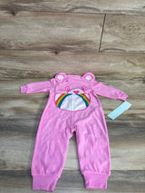 NEW Care Bears 2pc Hat & Sleeper Set Pink sz 12m