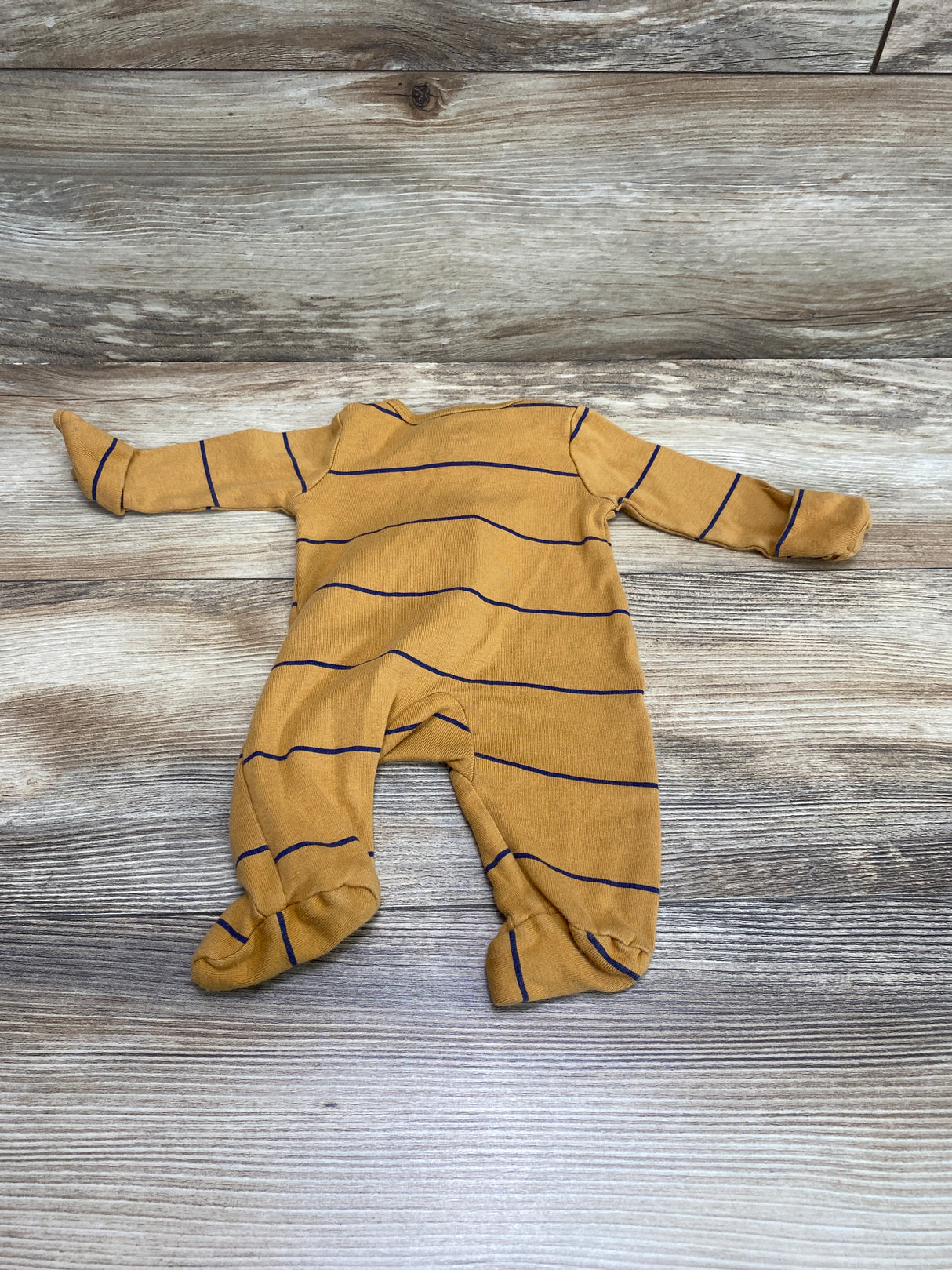 Just One You Striped Sleeper Brown sz Newborn