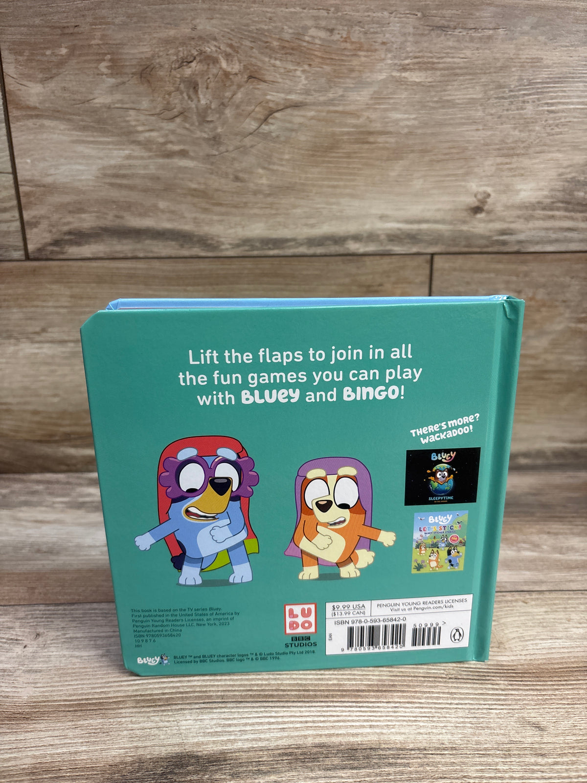 Bluey: What Games Should We Play? Lift-The-Flap Board Book