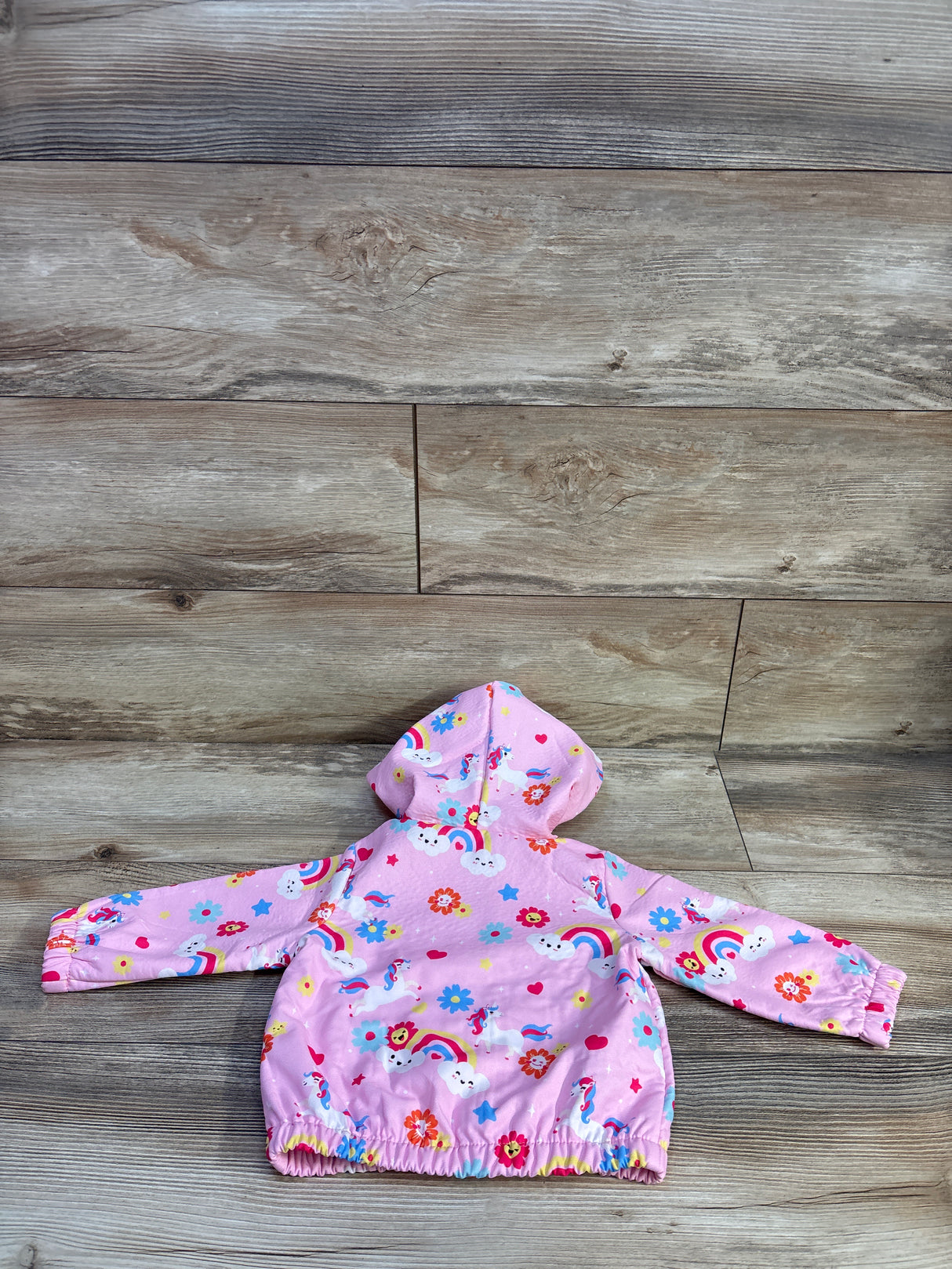 Shein Unicorn Print Jacket Pink sz 9-12m