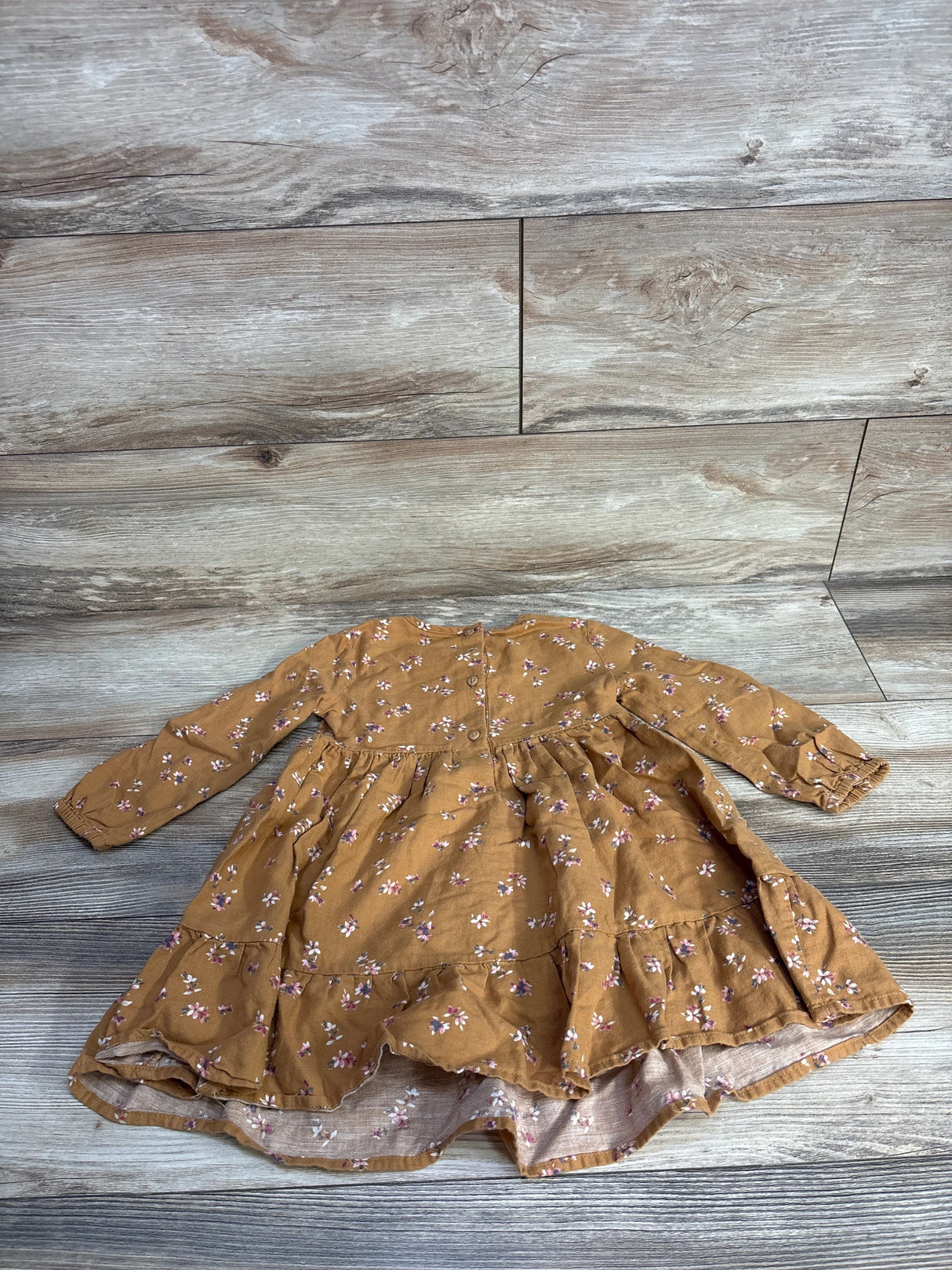 OshKosh Floral Dress Bronze sz 3T