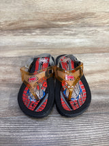 Marvel Spider-Man Sandals Black sz 8/9c
