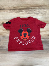 Disney Baby Mickey Mouse Little Explorer Shirt Red sz 12m