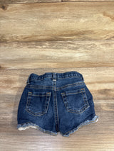 Cat & Jack Denim Eyelet Trim Shorts Blue sz 18m